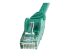 StarTech.com 100ft CAT6 Cable, 10 Gigabit Snagless RJ45 650MHz 100W PoE Cat 6 Patch Cord, 10GbE UTP CAT6 Network Cable, Green CAT6 Ethernet Cable, Fluke Tested/Wiring is UL Certified/TIA - Close up
