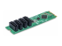 StarTech.com 4-Port M.2 to SATA Adapter Card, M.2 PCIe 3.0 to SATA HDD/SSD Expansion Card, ASM1064 Chipset, M.2 NVMe to 4x HDD/SSD for Windows/macOS/Linux - Back