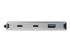 StarTech.com 4 Port USB C Hub w/ 2x USB A & 2x USB C, SuperSpeed 10Gbps USB Type-C 3.1/3.2 Gen 2 Hub, USB Bus Powered, Portable USB-C to USB Adapter Hub, Aluminum, 9.8" (25cm) Cable - Left side