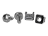 StarTech.com M6 Screws and Cage Nuts - Back