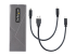 StarTech.com USB-C 10Gbps to M.2 NVMe or M.2 SATA SSD Enclosure, Tool-free M.2 PCIe/SATA NGFF SSD Enclosure, Portable Aluminum Case, USB Type-C & USB-A Host Cables, For 2230/2242/2260/2280 - Front