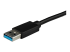 StarTech.com USB 3.0 to HDMI Adapter, 1080p (1920x1200), Slim/Compact USB to HDMI Display Adapter Converter for Monitor, USB Type-A External Video & Graphics Card, Black, Windows Only - Close up