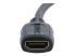 StarTech.com 5in Mini HDMI to HDMI Adapter, 4K High Speed HDMI Adapter, 4K 30Hz Ultra HD High Speed HDMI Adapter, HDMI 1.4, Gold Plated Connectors, UHD Mini HDMI Adapter 4K, Black - Close up