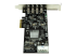 StarTech.com 4-Port USB 3.0 PCI Express Card Adapter - Right-angle