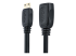 StarTech.com 5in Mini HDMI to HDMI Adapter, 4K High Speed HDMI Adapter, 4K 30Hz Ultra HD High Speed HDMI Adapter, HDMI 1.4, Gold Plated Connectors, UHD Mini HDMI Adapter 4K, Black - Right-angle