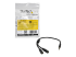 StarTech.com 4 Position to 2x 3 Position 3.5mm Headset Splitter Adapter - Front